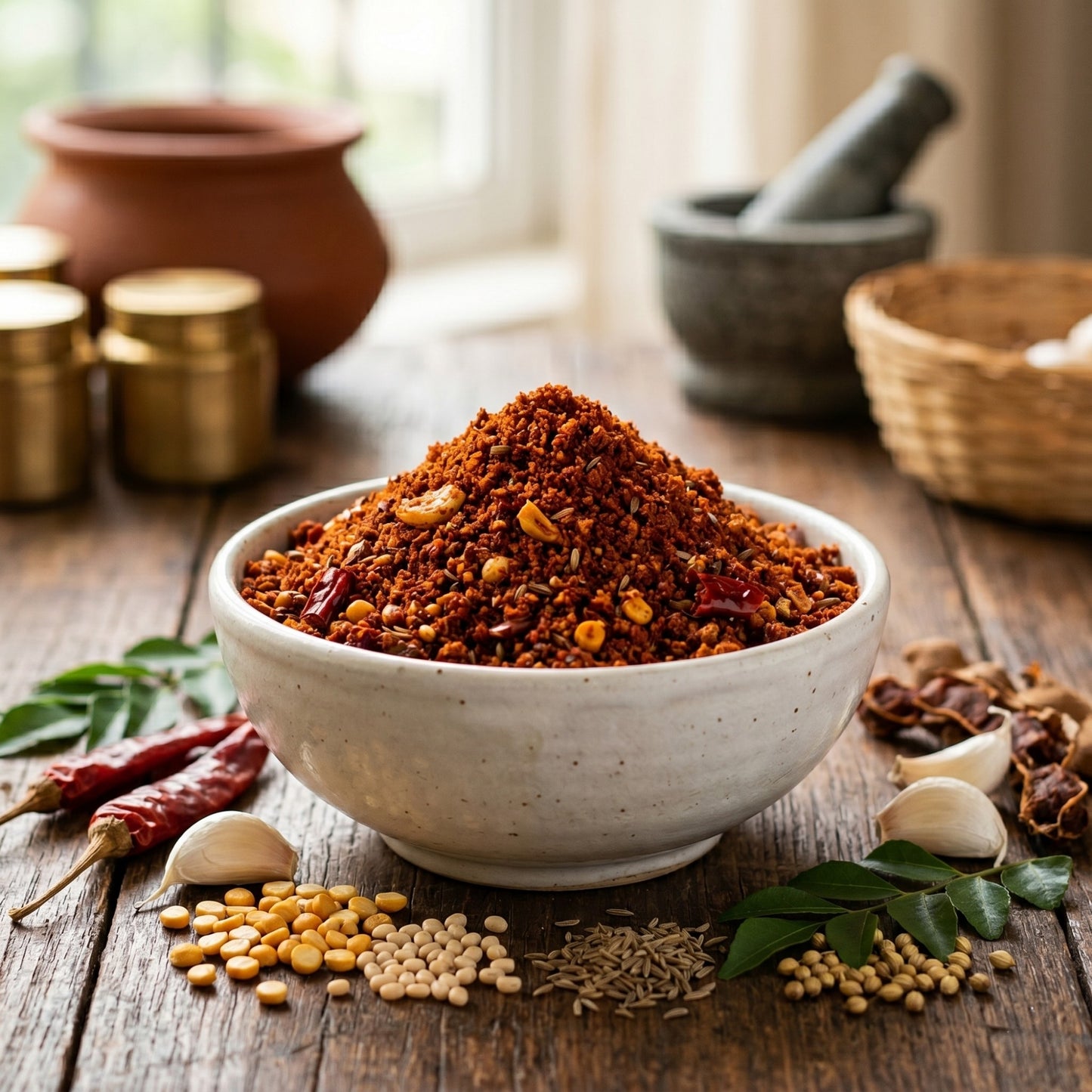 Vellulli Karam (Garlic Spice Powder)