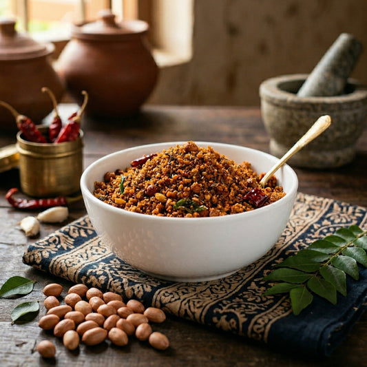 Palli Karam Podi (Peanut Spice Powder)